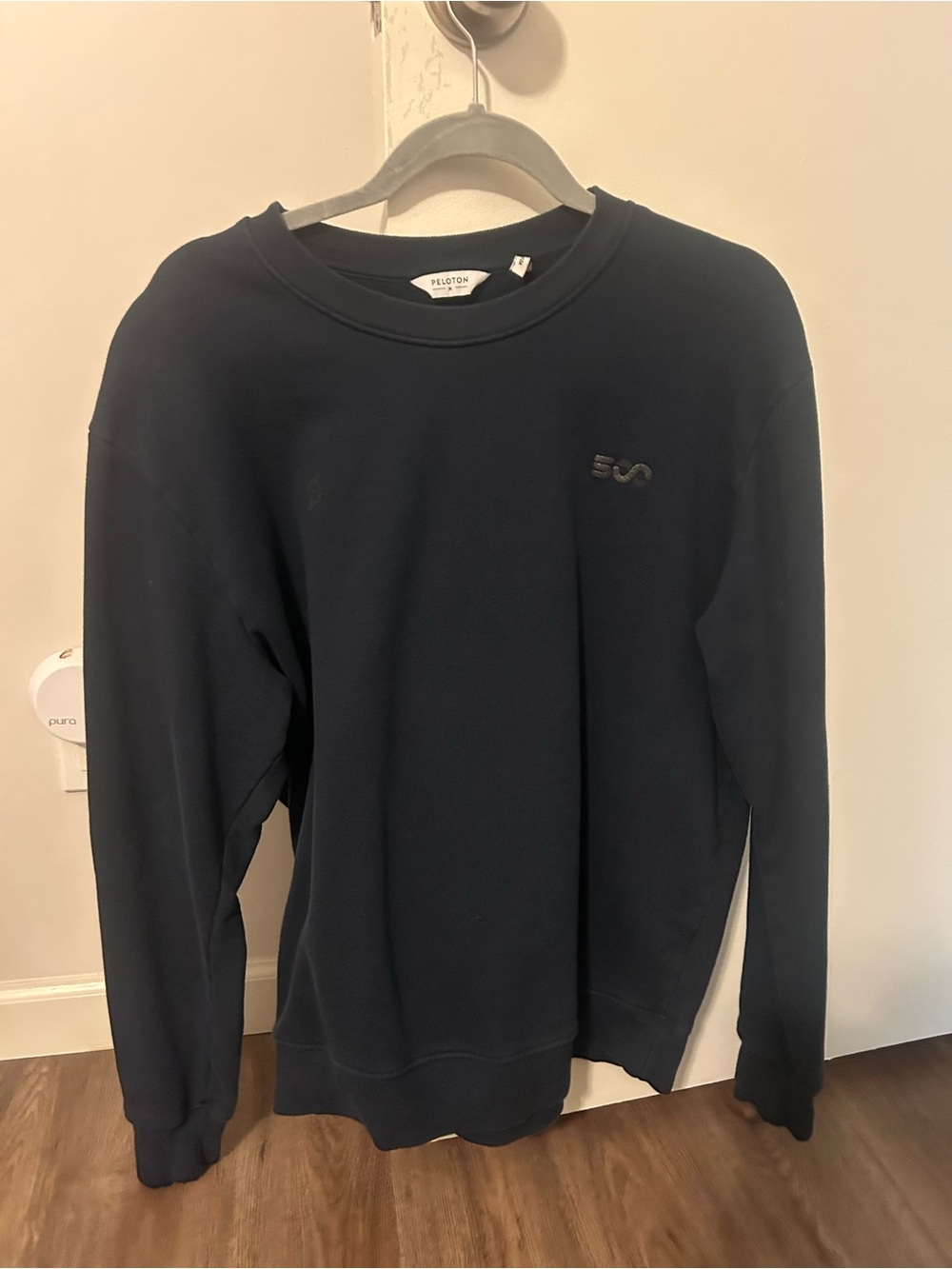 Peloton Dark Navy Milestone Crewneck Sweatshirt